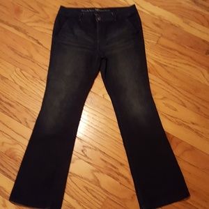 Simply Vera Vera Wang lightly distressed jeans